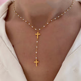 COLLIER HEAVEN BLANC