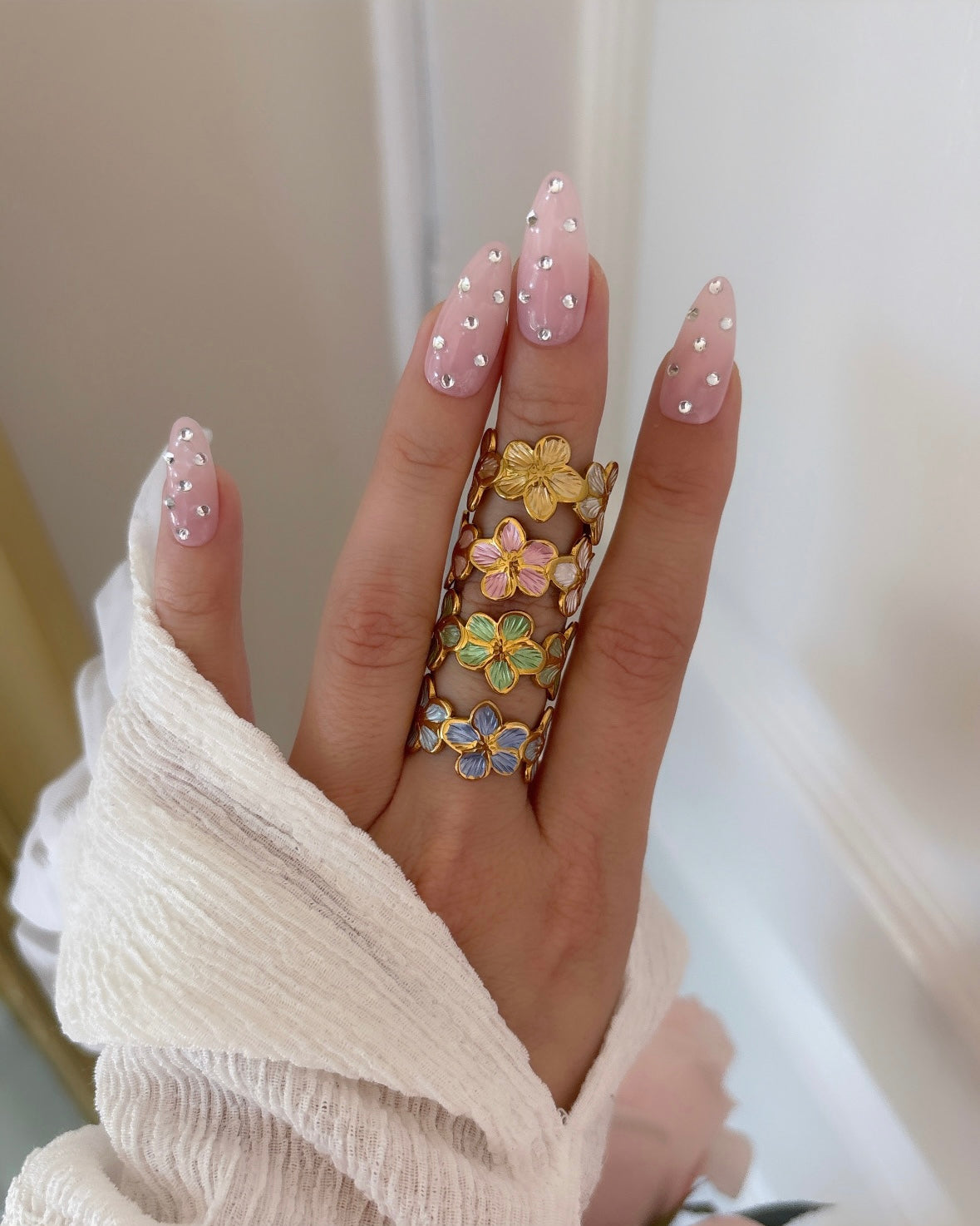 BAGUE FLORA