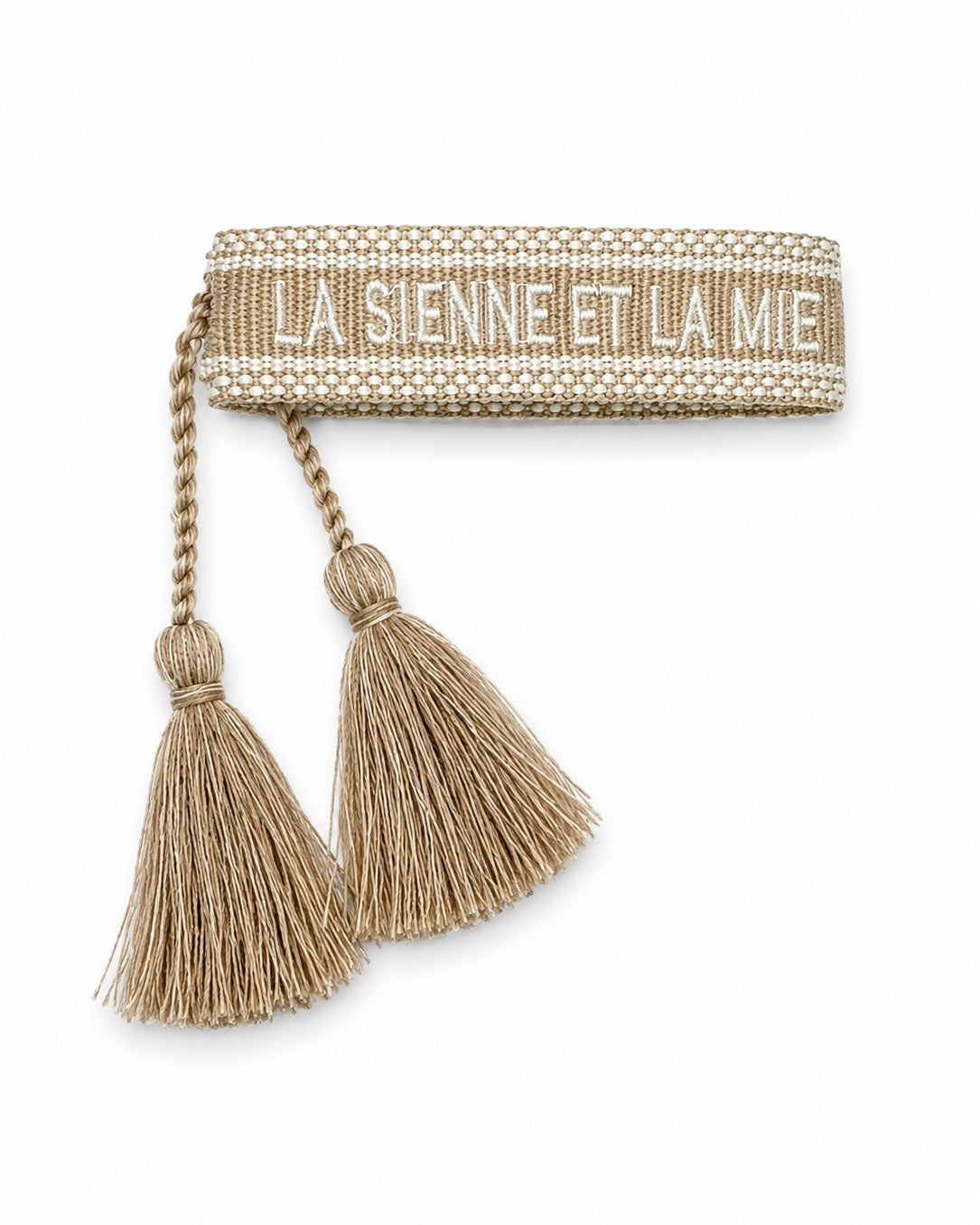 BRACELET LA SIENNE ET LA MIENNE SONT PAREILLES BEIGE