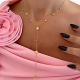 COLLIER CHEMIN DE FLEURS