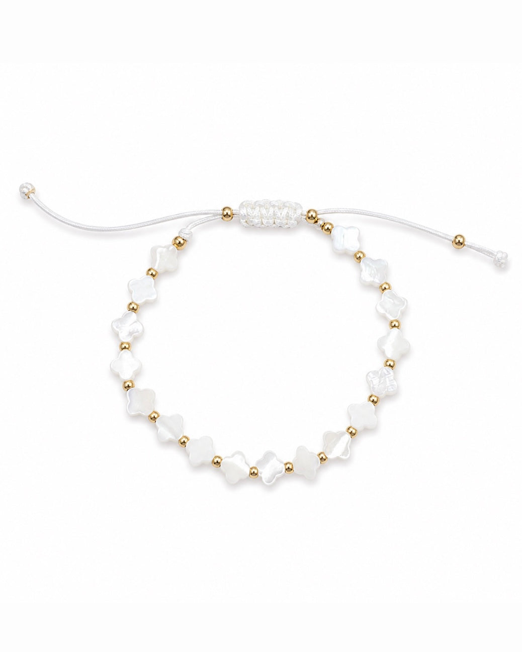 BRACELET NACRÉ TRÈFLE