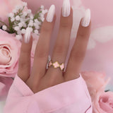 Bague Ilona rose