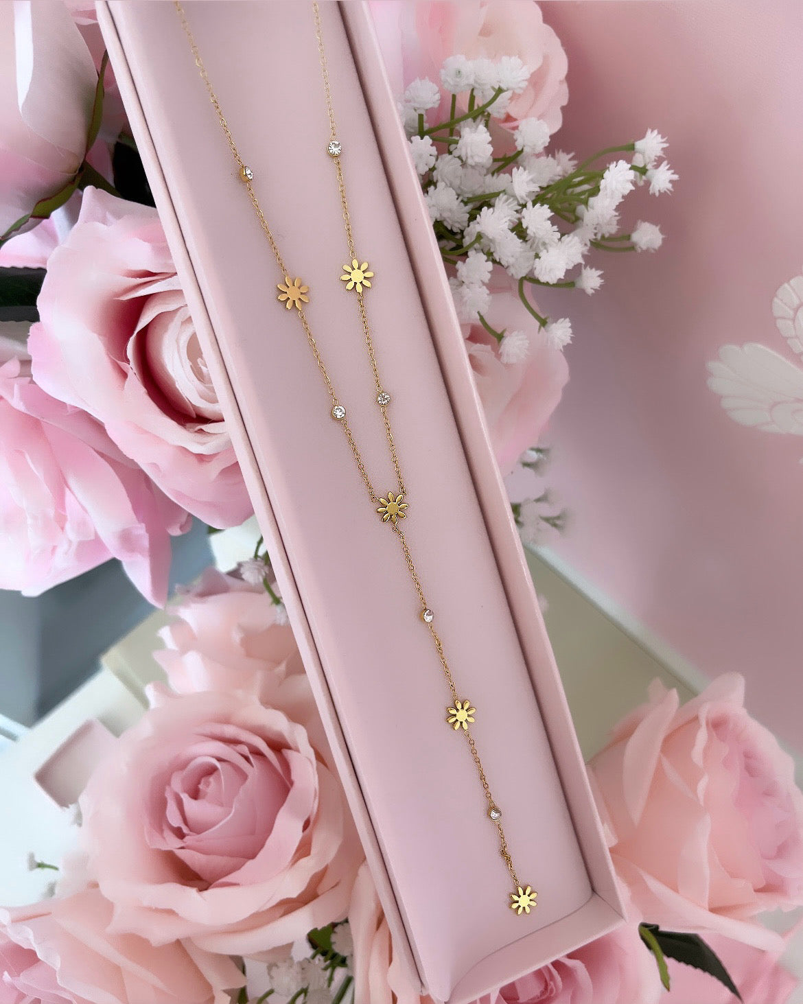 COLLIER CHEMIN DE FLEURS