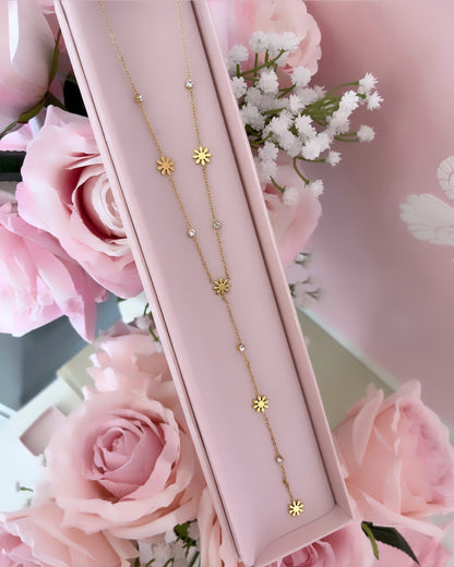 COLLIER CHEMIN DE FLEURS