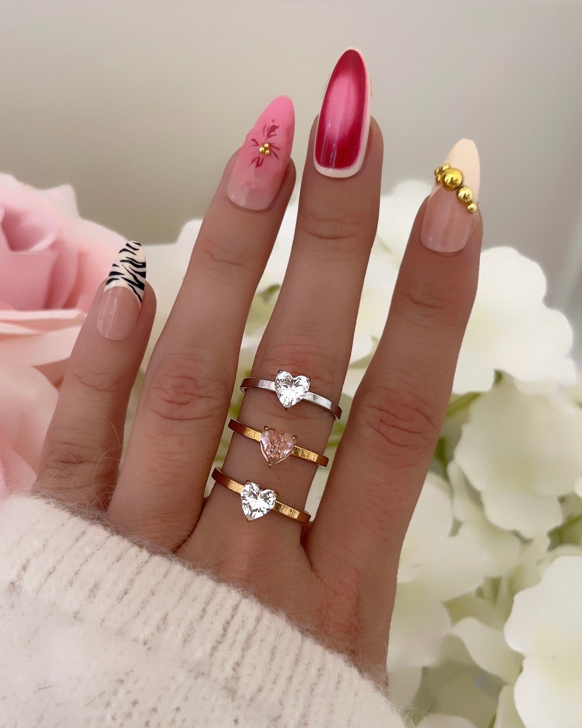 BAGUE HEART DIAMOND