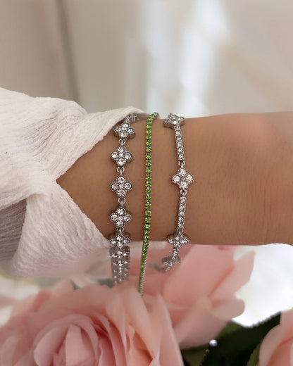 BRACELET MINI RIVIÈRE VERT