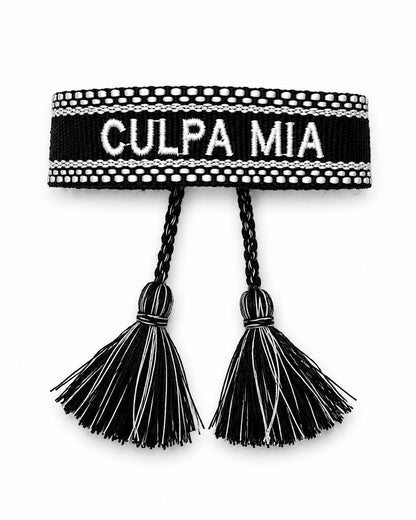 BRACELET CULPA MIA NOIR