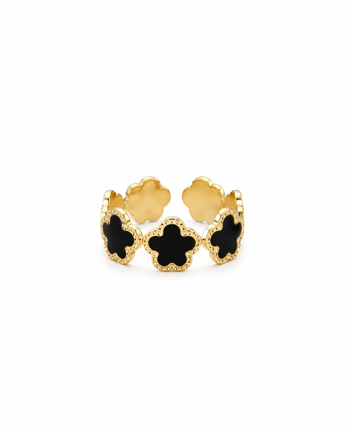BAGUE ENCHANTÉE NOIR