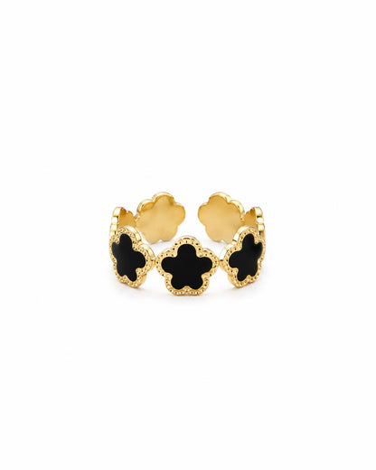 BAGUE ENCHANTÉE NOIR