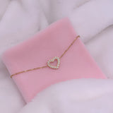 Bracelet Heart Diamond