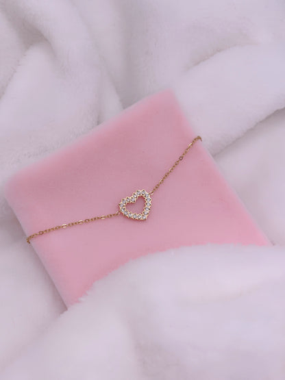 BRACELET HEART DIAMOND