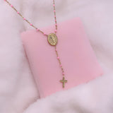 Collier « Holly » rose