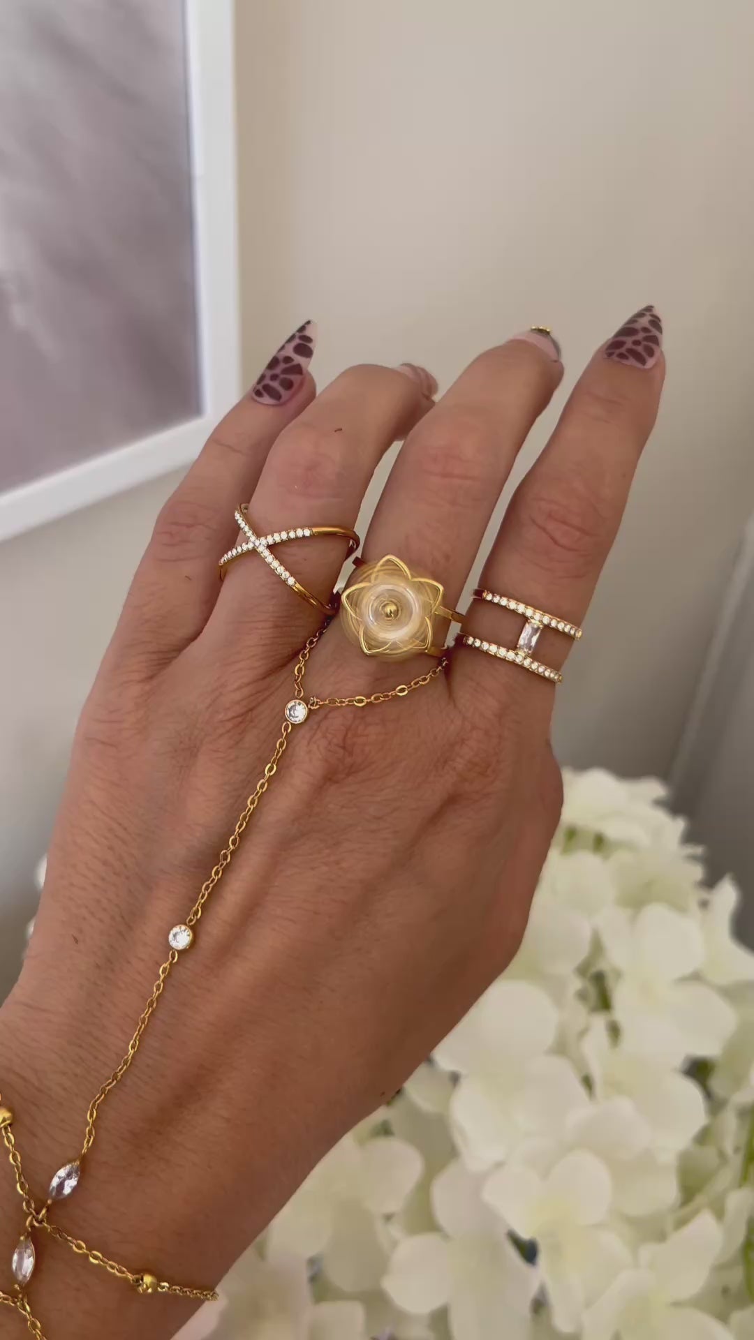 BAGUE ANTI STRESS GOLD