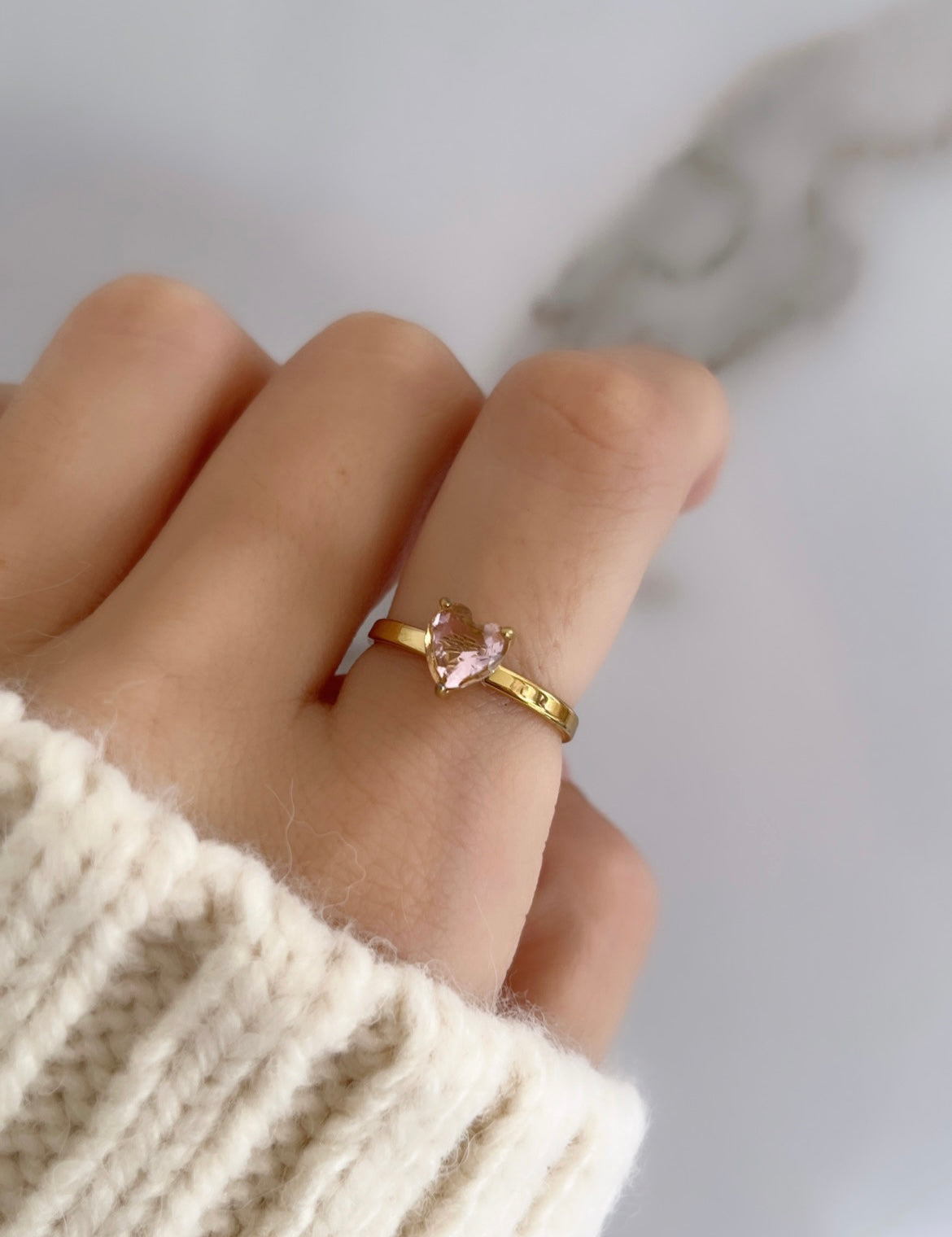 BAGUE HEART DIAMOND